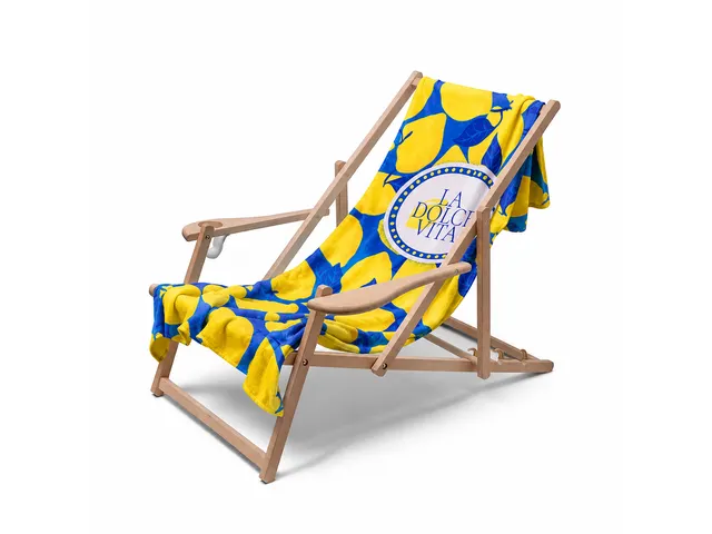 Strandhanddoek 100x180 cm met eigen opdruk