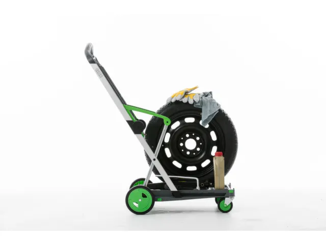 vouwbare winkelwagen,draagverm. 60kg,2etage(s),HxLxB 1025x890x550mm