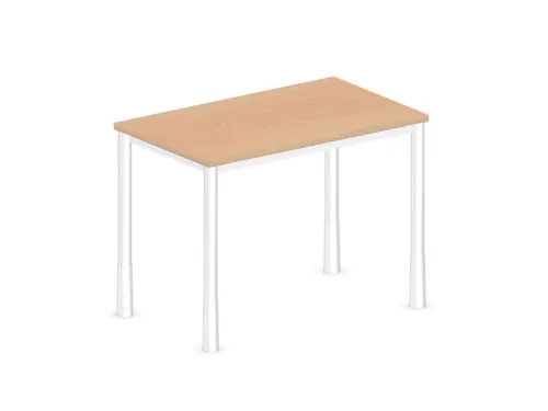 In hoogte verstelbaar bureau,HxBxD 720-840x1000x600mm,NE-esdoorn