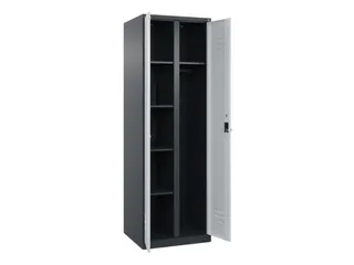 wasgoedverdeelkast,HxBxD 1850x600x500mm,vak B 300mm,draaigrendel - 2