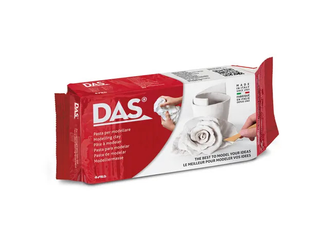 Boetseerklei DAS luchthardend 1000 gram wit