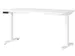 Elektrisch ihv bureau,HxBxD 720-1200x1400x800mm,blad wit,T-voet wit
