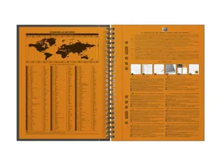 Spiraalblok Oxford International Notebook A5+ ruit 5mm - 7