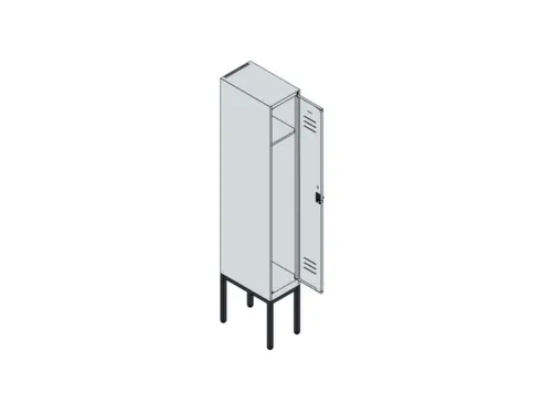 locker,HxBxD 2120x300x500mm,1vak,vak B 300mm,cil.-slot,voetonderstel