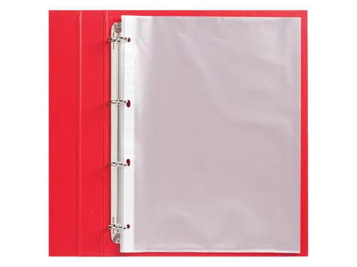 Showtas Quantore A4 4-gaats PP 0.08mm nerf 100 stuks