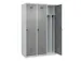 locker voor scheiding van kleding,HxBxD 1850x1200x500mm,3vak