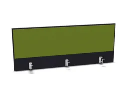 opzetpaneel bureau aanbouw achter B 1400mm CC-zwart BN7048-groen