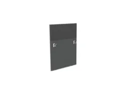 baliepaneel bureau aanbouw links MS-donkergrijs BN8010-antraciet 800mm