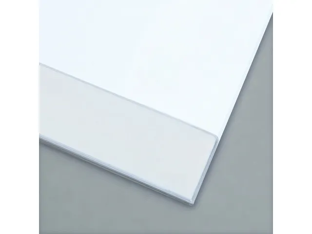 Designonderlegger Sigel blanco met kunststof rand A2 30 vel