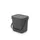 Afvalemmer Sort & Go 3 Liter Grijs
