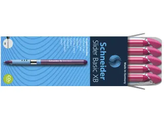 Schneider Balpen Slider Basic XB 1,4mm Roze - 4