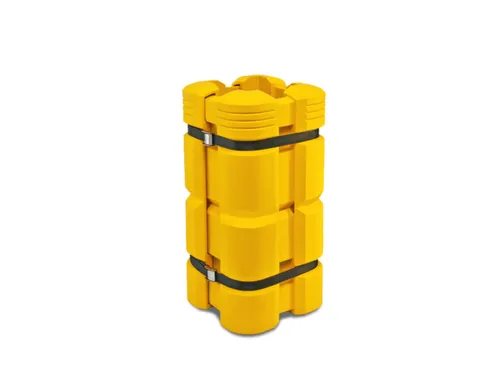 zuilbescherming,v. binnen,HxBxD 1100x450-550x450-550mm,PE,geel