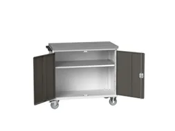 werkbank,verrijdbaar,HxBxD 980x1050x600mm,linoleumblad