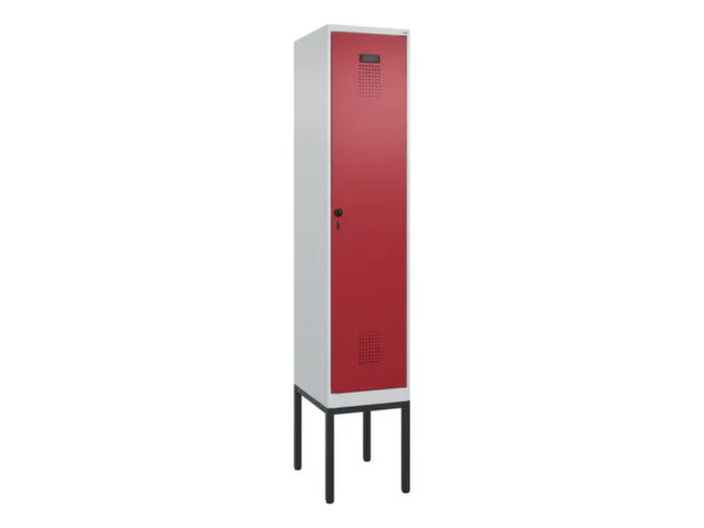 armoire vestiaire noir et blanc,HxlxP 2120x400x500mm,1compart.