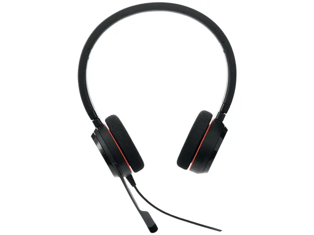 Jabra Evolve 20 Headset Bedraad USB Type-C / USB Type-A Zwart