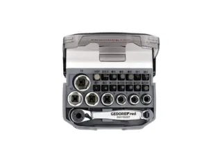 GEDORE R49005023 Dopsleutelset 1/4 inch 6-13mm +Bits 23stuks - 1