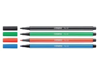 Viltstift STABILO Pen 68/56 medium rozerood - 2