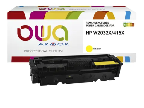Tonercartridge OWA alternatief tbv HP W2032X geel