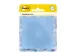 Memoblok Post-it 3M 73x73mm Transparant blauw