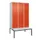 Z-garderobekast,HxBxD 2120x1200x815mm,6vak,vak B 400mm,cil.-slot