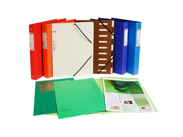 Inlegmappen Flash 80 100% Gerecycleerd 22x31cm Lichtgroen