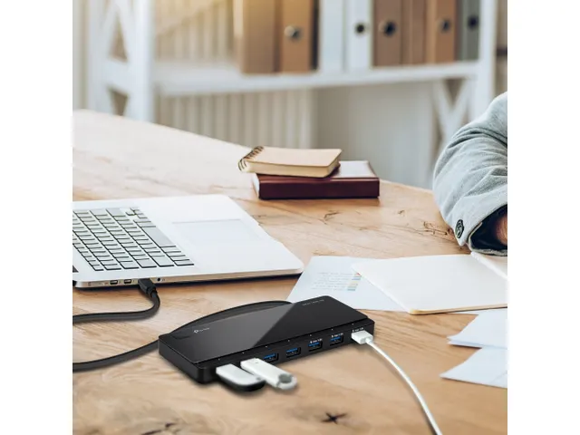 USB 3.0 Hub 7-Poorts Desktop