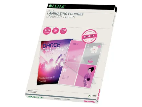 Lamineerhoes Leitz A3 2x125 Micron 100stuks