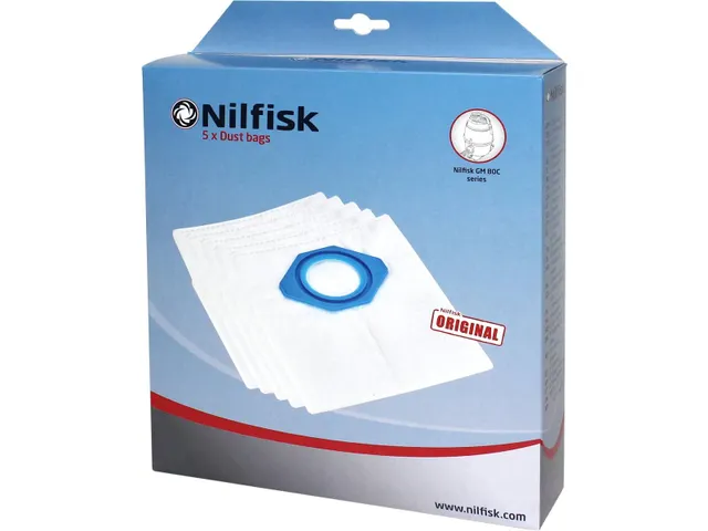 Stofzuigerzak Nilfisk GM80-90 fleece 5 stuks