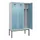 locker voor scheiding van kleding,HxBxD 2120x1200x500mm,3vak