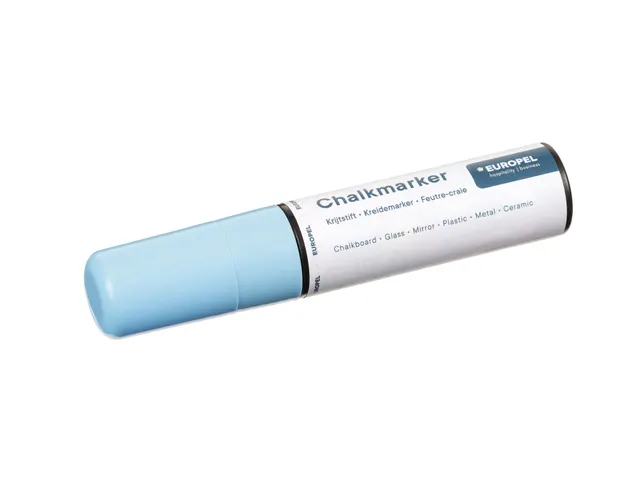 Krijtstift Europel 15mm assorti etui 8 stuks