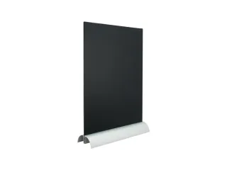 Krijtbord Securit A4 290x210x60mm voet aluminium - 3