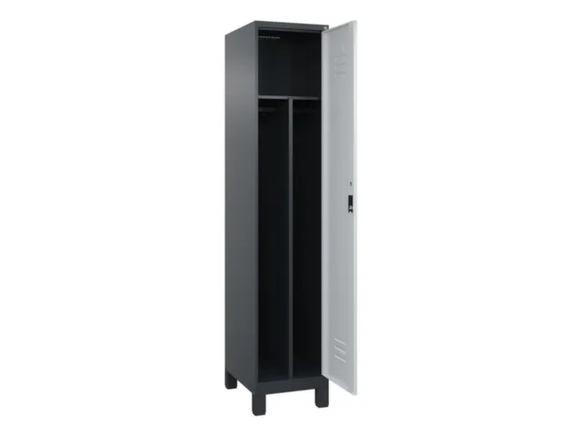 locker voor scheiding van kleding,HxBxD 1950x400x500mm,1vak