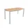 In hoogte verstelbaar bureau,HxBxD 720-840x1200x600mm,NE-esdoorn