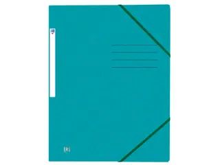 Elastomap Oxford Top File+ A4 aqua - 1