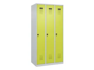 locker voor scheiding van kleding,HxBxD 1850x900x500mm,3vak - 2
