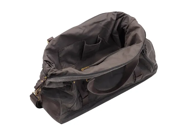 Weekendtas Pride and Soul TONIGHT. Grijs/bruin kunstleer.