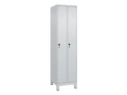 locker,HxBxD 1950x500x500mm,2vak,vak B 250mm,draaigrendel,voeten