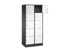 grootvolume-lockersysteem,HxBxD 1950x820x500mm,2x5vakken,cil.-slot