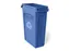Rubbermaid Slim Jim met luchtsleuven 87 liter Blauw