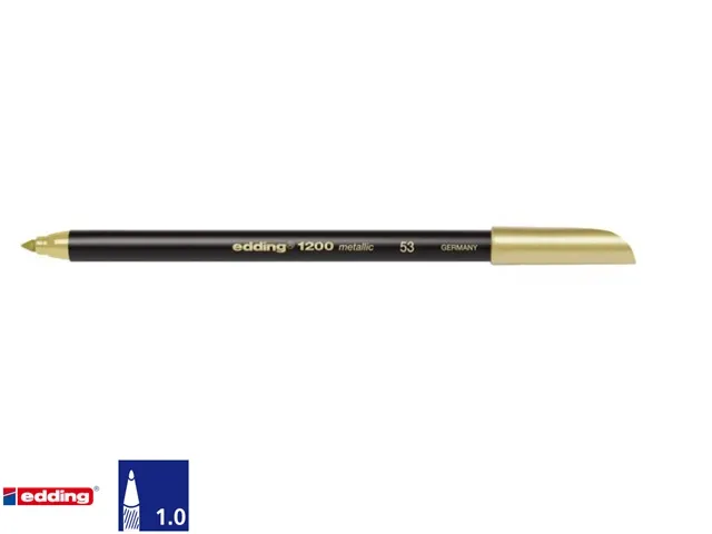 Fineliner edding 1200 goud 1.0mm