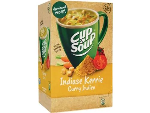 Cup-a-Soup Indiase Kerrie Doos 21 Stuks