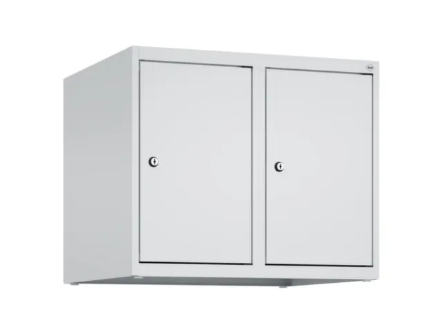 opzetkast,v. locker,2vak.,vak B 300mm,HxBxD 500x600x500mm,cilinderslot