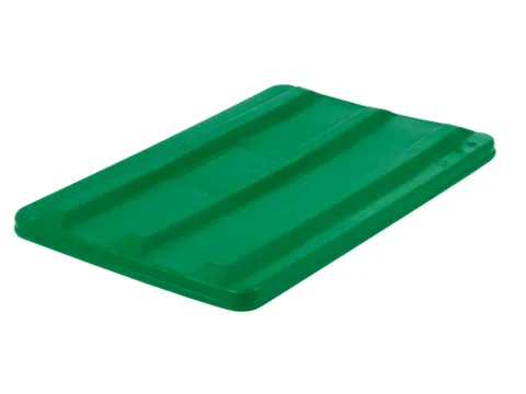 Deksel Voor Verrijdbare Rechthoekige Bak 135 Liter Groen