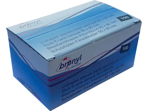 U-Map Pvc 0.14mm Creditcard Display à 100 stuks