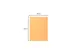 Dossiermap Exacompta Super 160gr 1 klep lichtoranje A4 100 Stuks