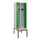 locker met bank,voor scheiding van kleding,HxBxD 2120x600x815mm,2vak