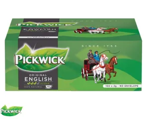 Zwarte Thee Pickwick engelse melange 100x2gr zonder envelop - 2