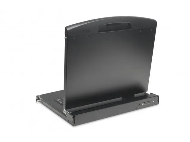 43,2cm 19'' HD TFT-console 16-poorts HDMI Amerikaans toetsenbord Zwart