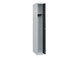 locker,HxBxD 1850x250x500mm,1vak,vak B 250mm,cil.-slot,staand op vloer