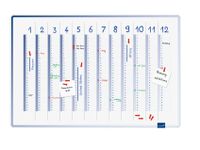 ACCENTS Linear jaarplanner Cool 60x90 cm
